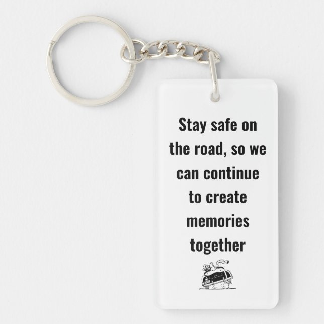 Get Home Safely -  Key Ring (Front)