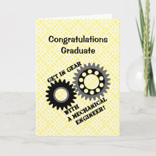 Get In Gear Graduation Card