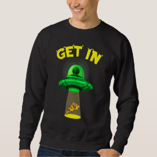 Get In Hawaiian Alien Unidentified Flying Object U Sweatshirt