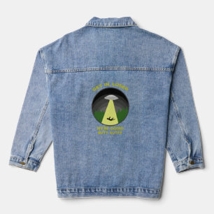 Get In, Loser. We're Doing Butt Stuff Denim Jacket