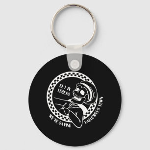 Get In Losers Lazy Halloween Costume Fun Skeleton Key Ring