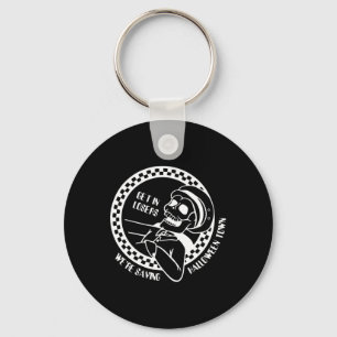 Get In Losers Lazy Halloween Costume Fun Skeleton Key Ring