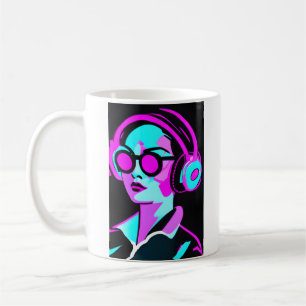 Get Into Your Groove Psychedelic Art Coffee Mug