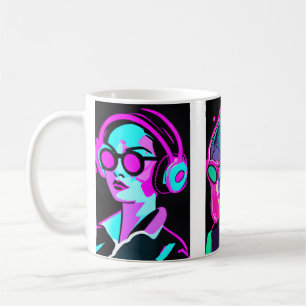 Get Into Your Groove   Psychedelic Art Coffee Mug