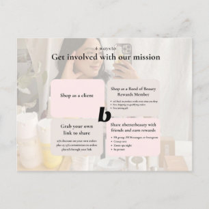 Get Involved! Announcement Postcard