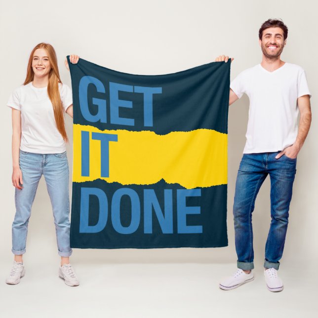 Get it done fleece blanket (In Situ)