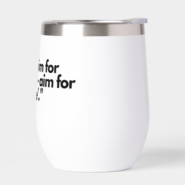 Get It Done Tumbler – Progress Over Perfection (Left)