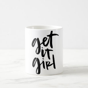 Get It Girl Handlettered Mug