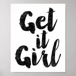 Get it Girl Poster