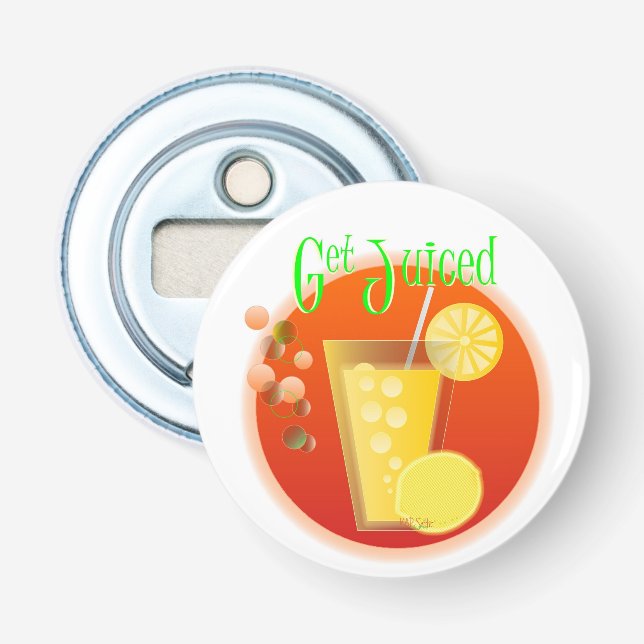 Get Juiced Bottle Opener (Front)