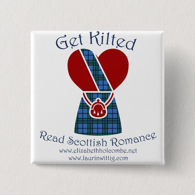 Get Kilted button (Front)