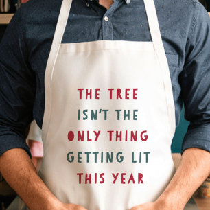 Get Lit Christmas Standard Apron