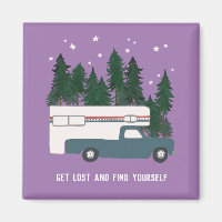 GET LOST AND FIND YOURSELF Truck Camper RVing
