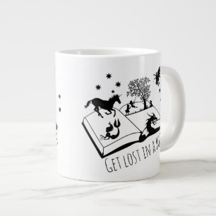 Get Lost in a Book Large Coffee Mug