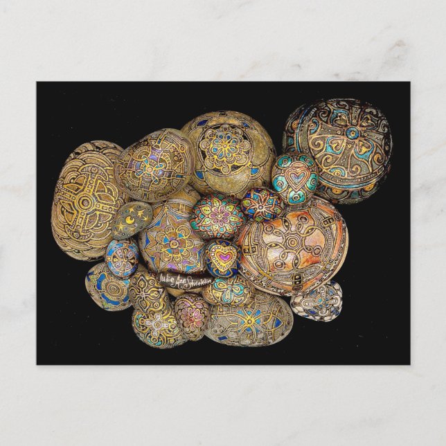 Get Lost In The Rocks Postcard (Front)