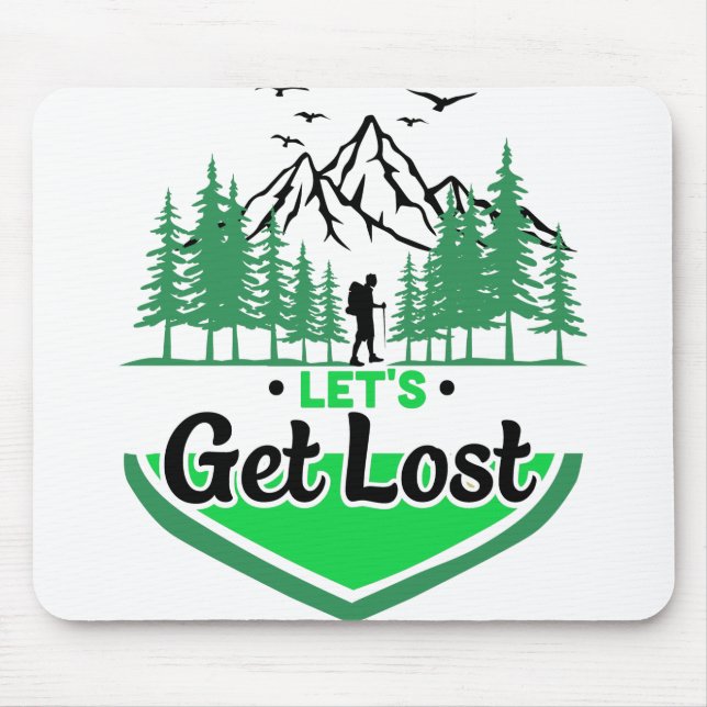 get lost mouse mat (Front)
