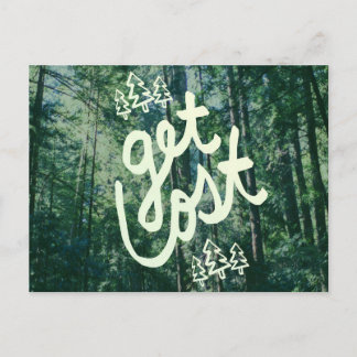 Get Lost Postcard