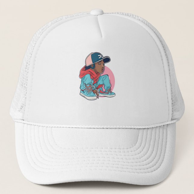 Get Low Trucker Hat (Front)