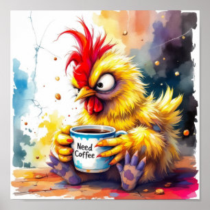 Get me coffee NOW! Poster