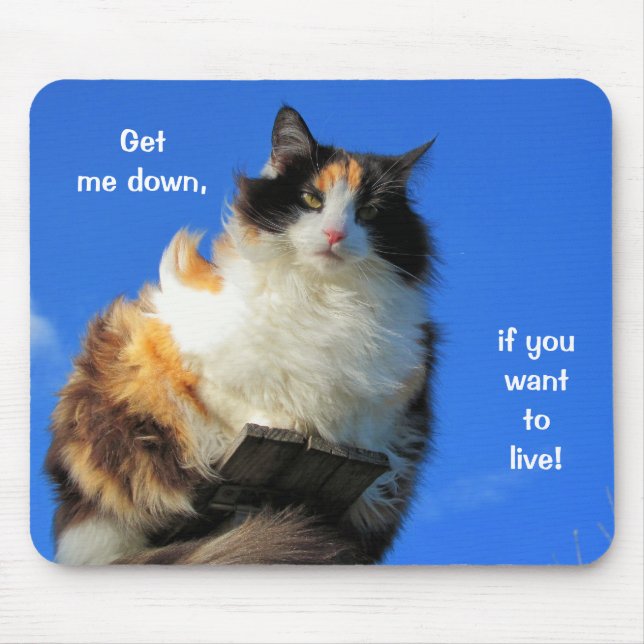 Get Me Down! Mouse Mat (Front)