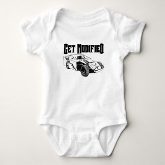 Get Modified - Dirt Modified Racing Baby Bodysuit