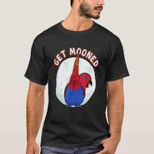 Get Mooned I Parrot Underfluffies I Female Eclectu T-Shirt