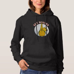 Get Mooned I Parrot Underfluffies I Golden Conure Hoodie