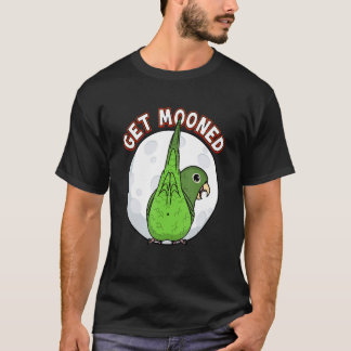 Get Mooned I Parrot Underfluffies I Green Parrotle T-Shirt