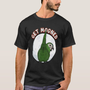 Get Mooned I Parrot Underfluffies I Hahns Macaw T-Shirt