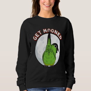 Get Mooned I Parrot Underfluffies I Nanday Conure Sweatshirt