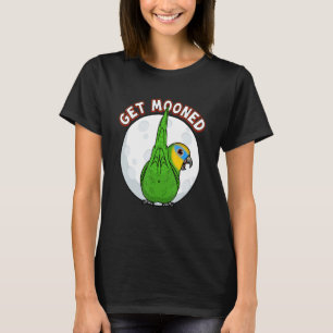 Get Mooned I Parrot Underfluffies I Orange winged T-Shirt