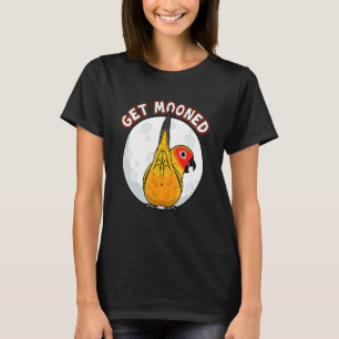 Get Mooned I Parrot Underfluffies I Sun Conure T-Shirt