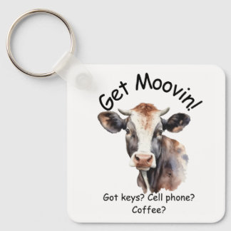 Get moving  key ring