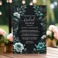 Get Nature Garden Plant Dark Green Bridal Shower