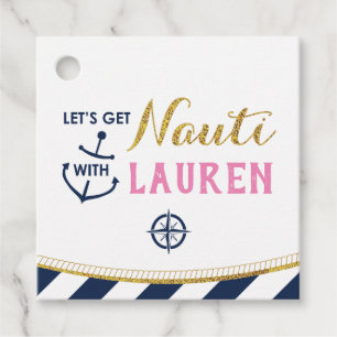 Get Nauti Bridal Favour Tags