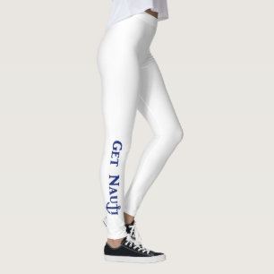 "GET NAUTI" - Nautical LEGGINGS