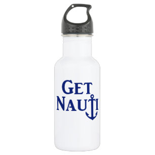 “GET NAUTI”- Nautical Stainless Steel Water Bo 532 Ml Water Bottle
