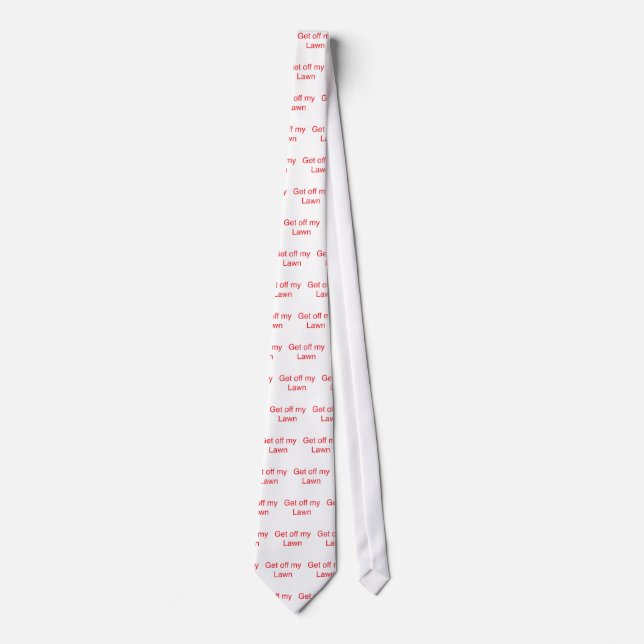 Get off my Lawn Tie (Front)