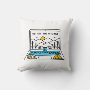 Get off the Internet 2 Cushion