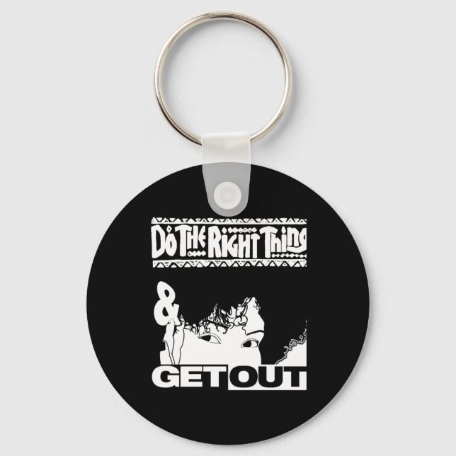Get Out...257 Sticker  Key Ring (Front)