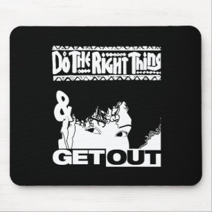 Get Out...257 Sticker Mouse Mat