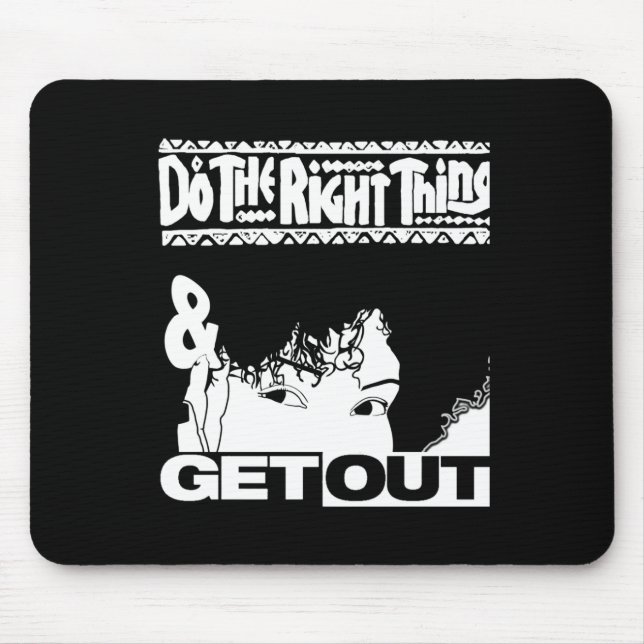 Get Out...257 Sticker  Mouse Mat (Front)