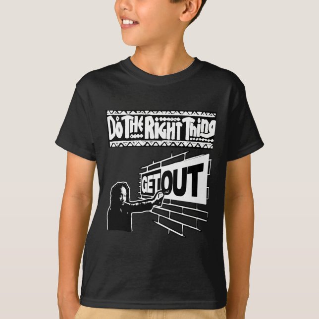 Get Out...268 Sticker  T-Shirt (Front)