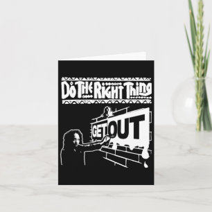 Get Out...272 Sticker Card