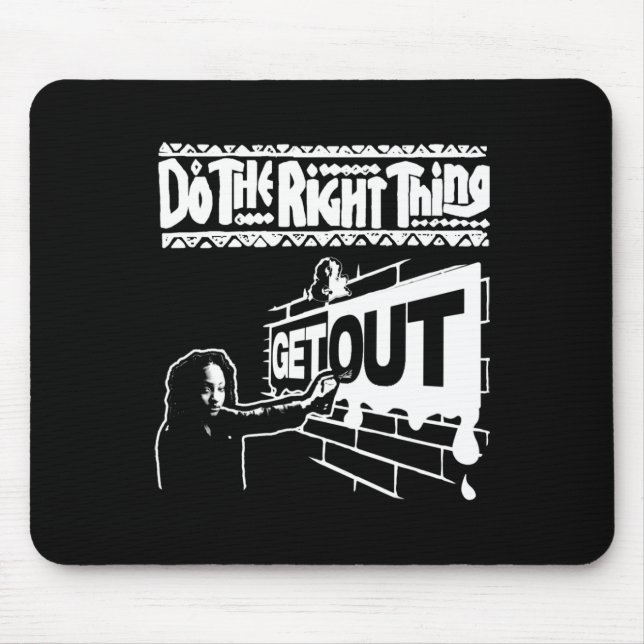 Get Out...272 Sticker  Mouse Mat (Front)