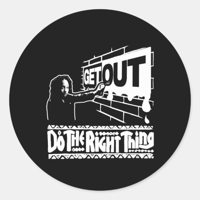 Get Out...273 Sticker  (Front)