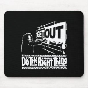 Get Out...273 Sticker Mouse Mat