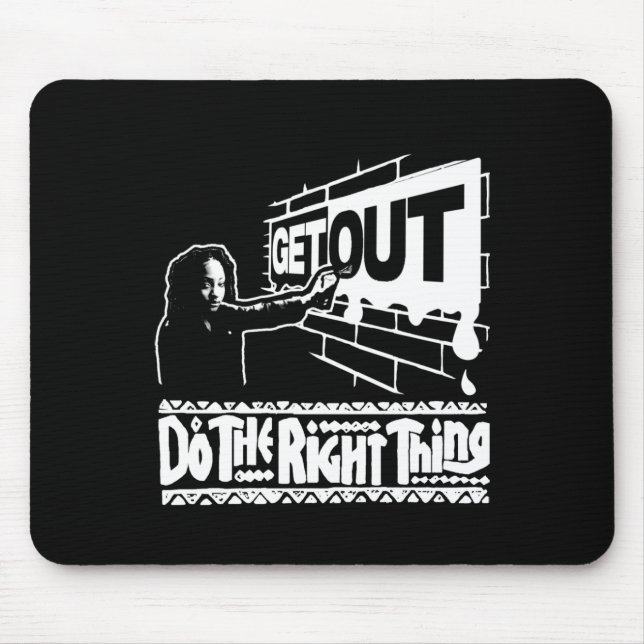 Get Out...273 Sticker  Mouse Mat (Front)