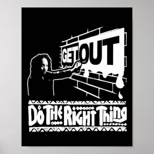 Get Out...273 Sticker  Poster