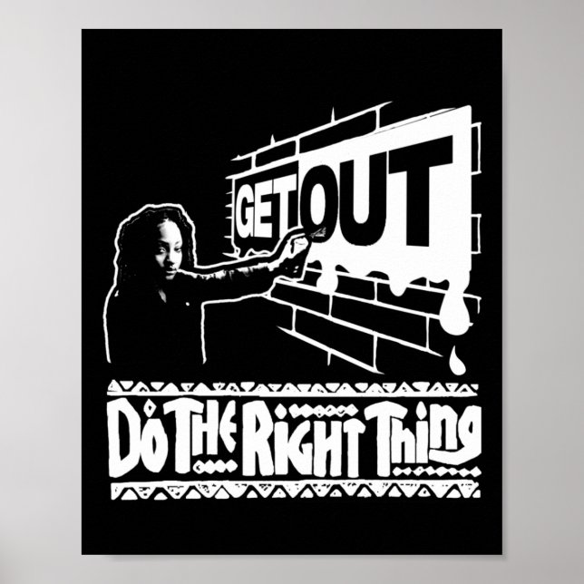 Get Out...273 Sticker  Poster (Front)